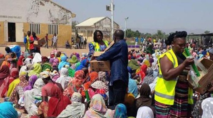Winners Chapel Donates Relief Materials to Nasarawa IDPs