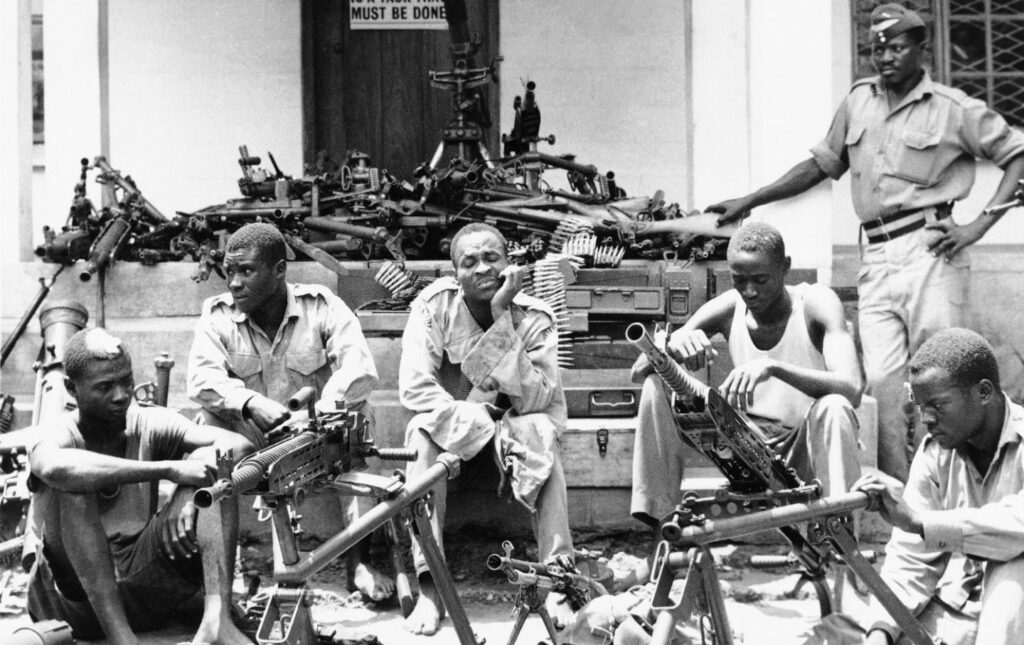 Biafran War in Nigeria