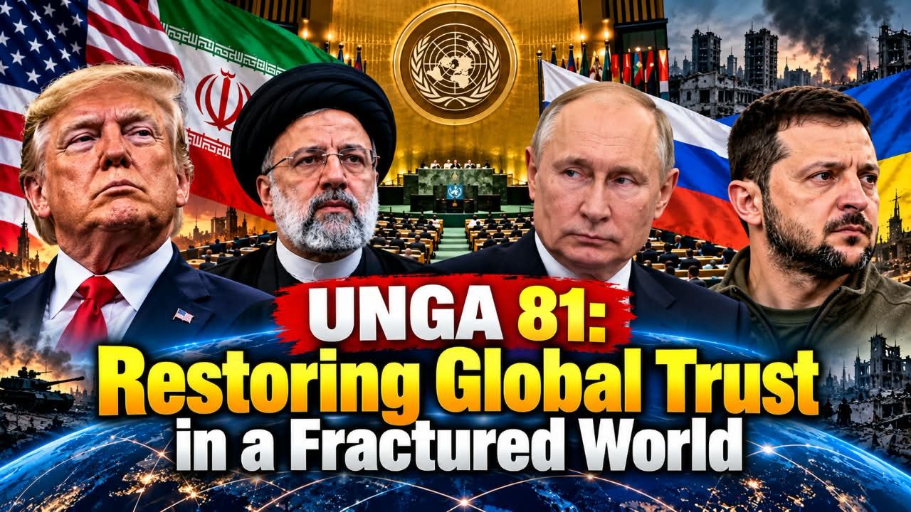 UNGA 81: Restoring Global Trust in a Fractured World