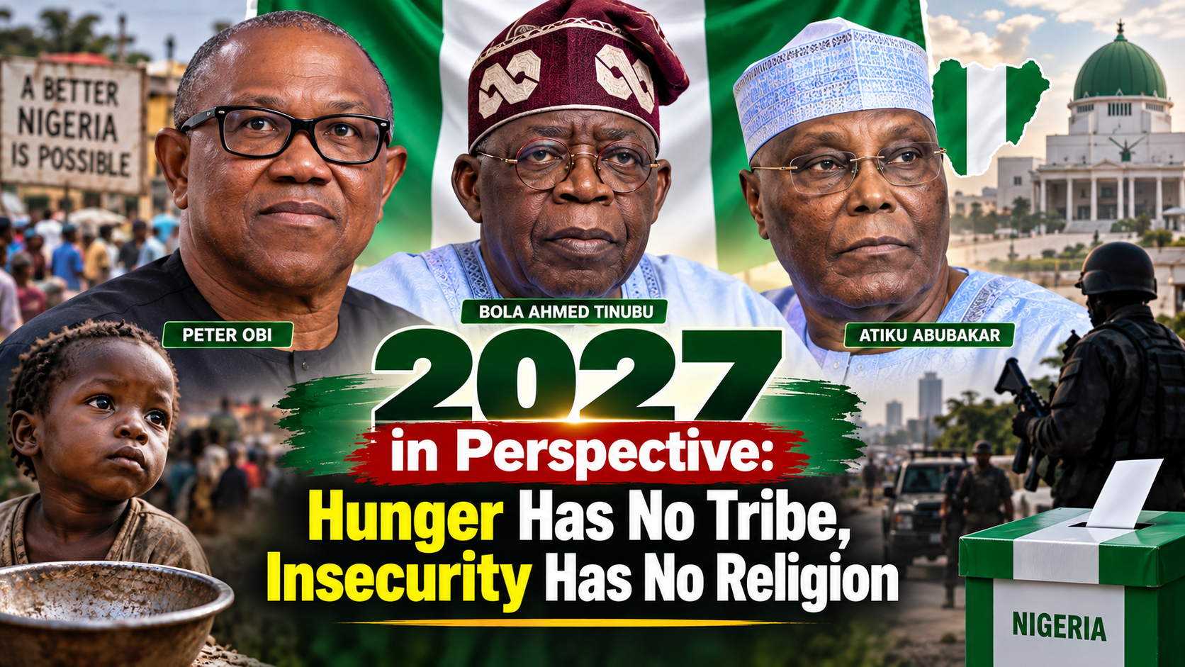 2027 in Perspective  : Hunger Has No Tribe, Insecurity  Has  No  Religion