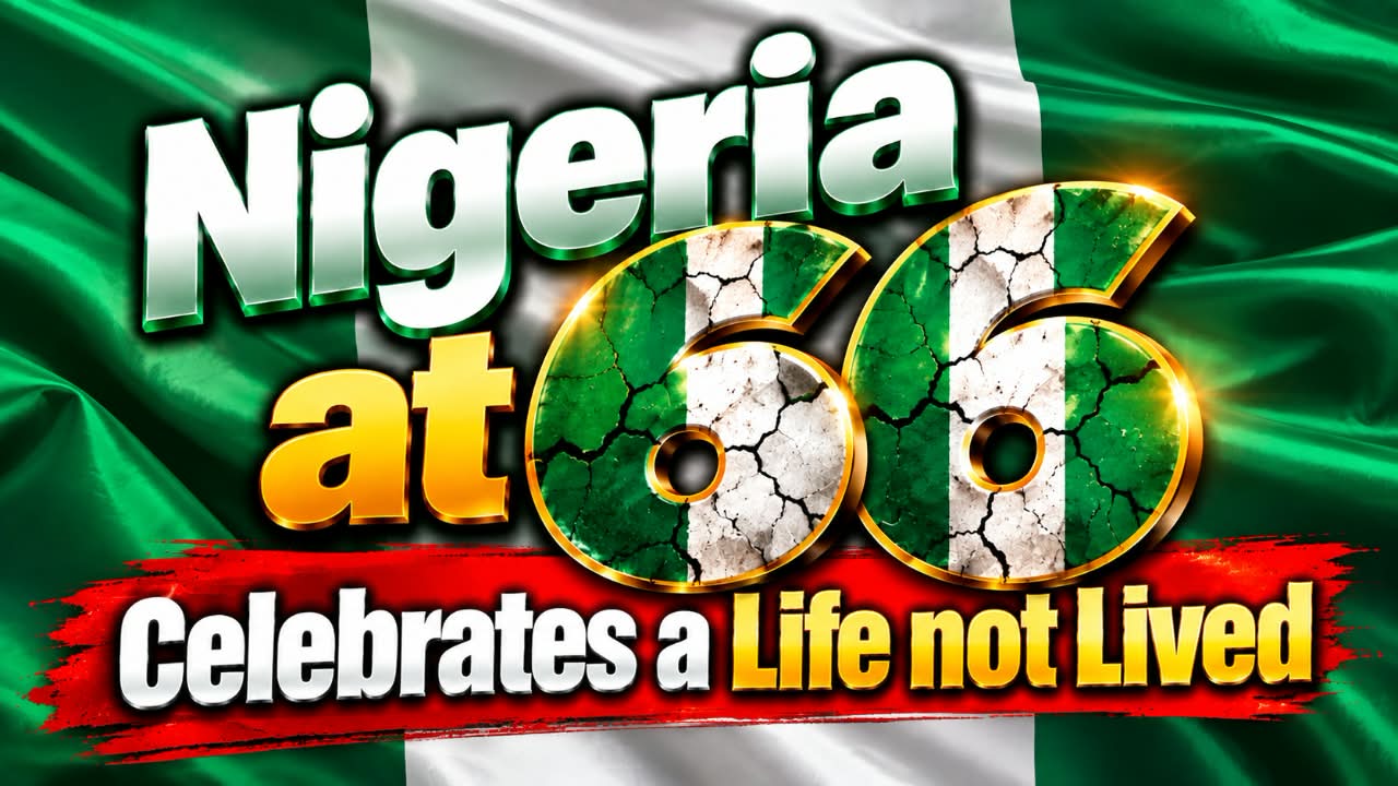 Nigeria at 66 Celebrates a life not Lived